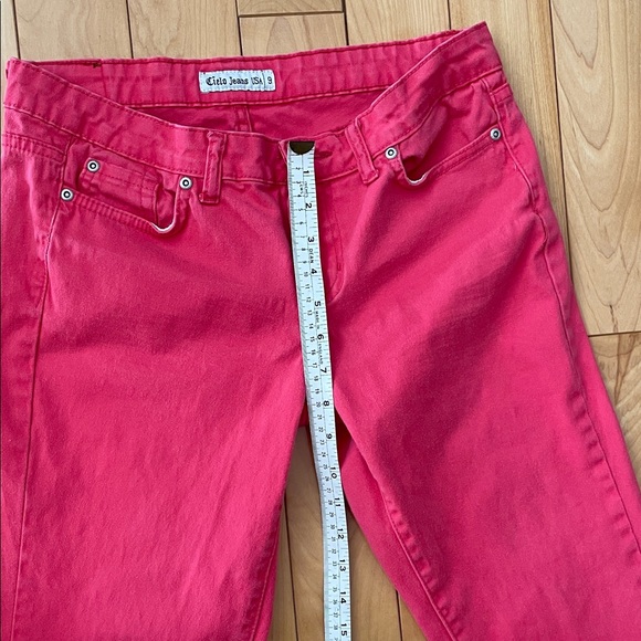 29.  CIELO  Bright Pink Women's Straight Leg Jeans - Picture 4 of 9